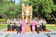  Peringati HUT ke-76 Bhayangkara, Polres Padangsidimpuan ziarah di Makam Bahagia